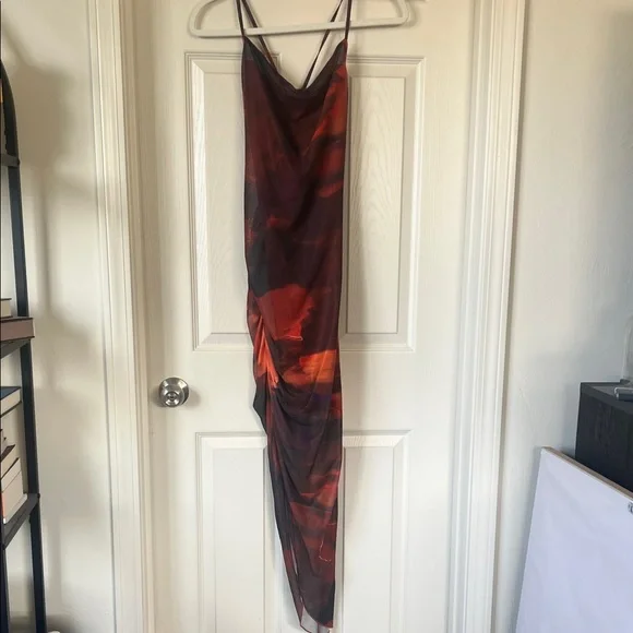 Fiery sunset mesh dress 🔥 - never worn - Picture 5 of 9